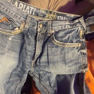 Ariat Men's Blue Bootcut Jeans